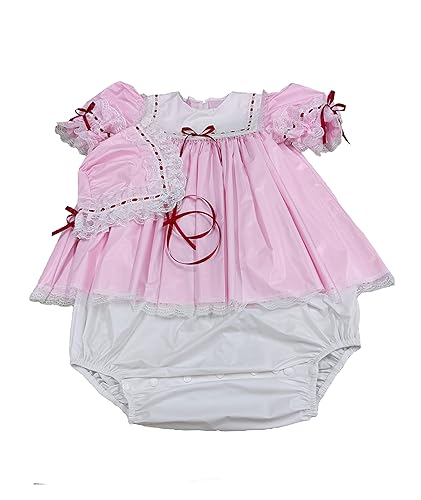 Haian Custom PVC ADULT BABY SISSY ROMPER-DRESS 2 IN 1(WITH