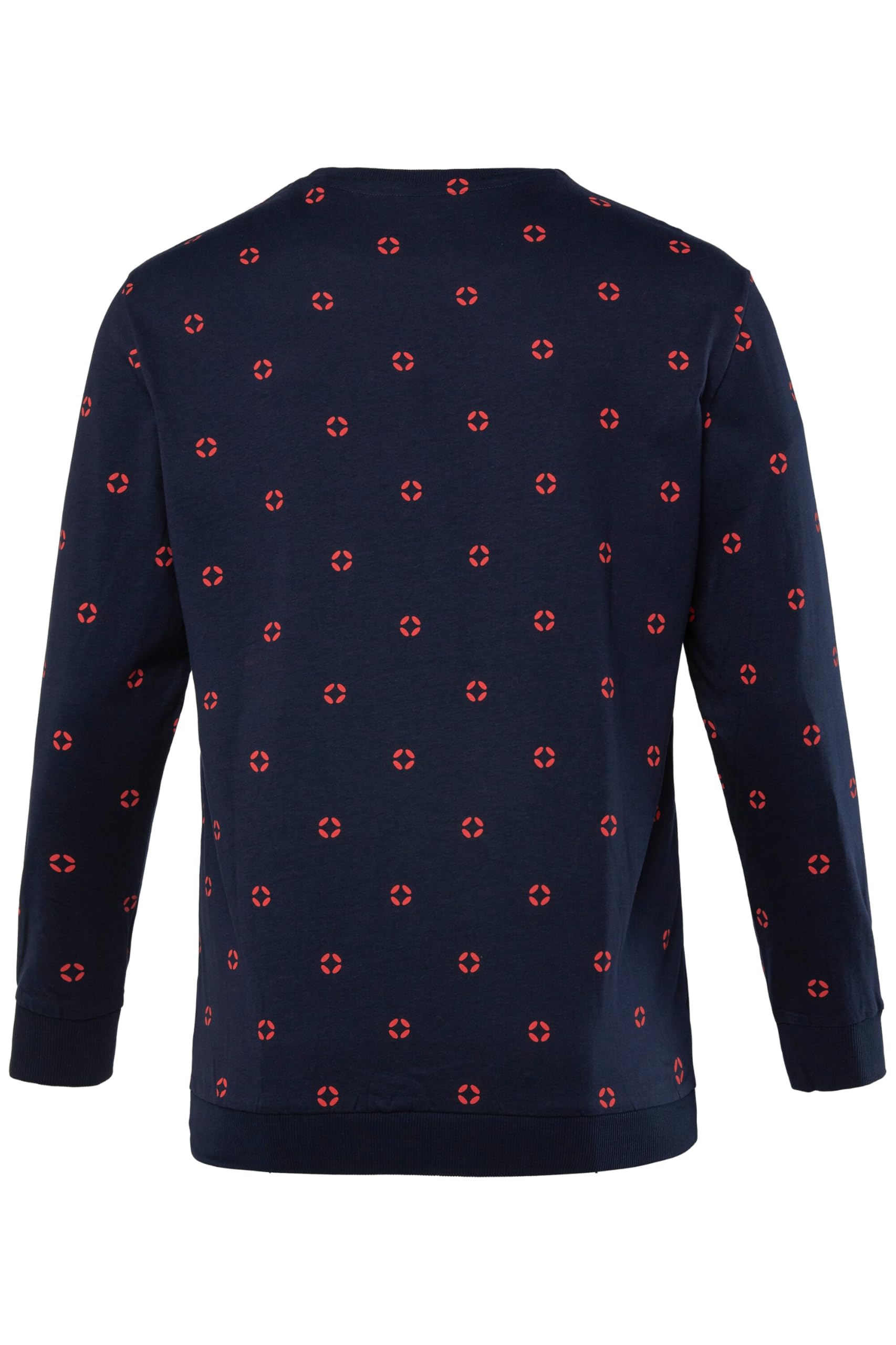 JP 1880 Pigiama con Taglio Speciale per l'addome con Maglia a Maniche Lunghe, Orlo Elastico e Pantaloni Lunghi, Fino alla tg. 8XL 800342