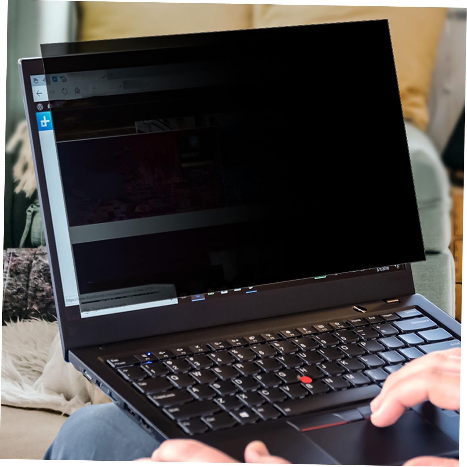 Operitacx Pellicola Privacy per Computer Portatile Filtro Anti-sbirciatina Pellicola Protettiva per Schermo Accessori per Notebook