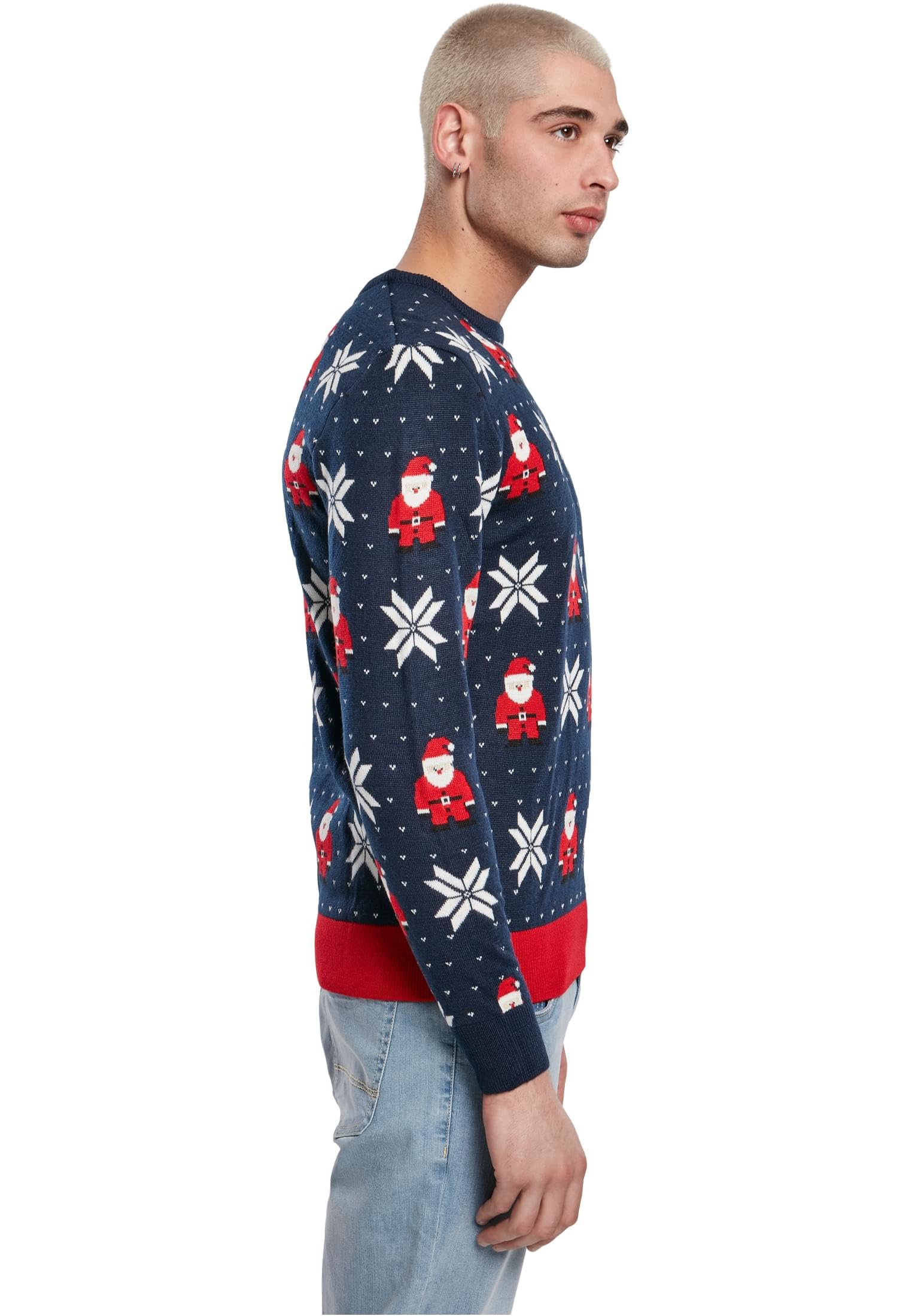 Urban Classics Bluza Uniseks Nicolaus And Snowflakes Sweater