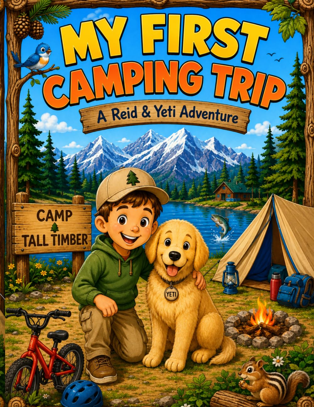 My First Camping Trip: A Reid & Yeti Adventure
