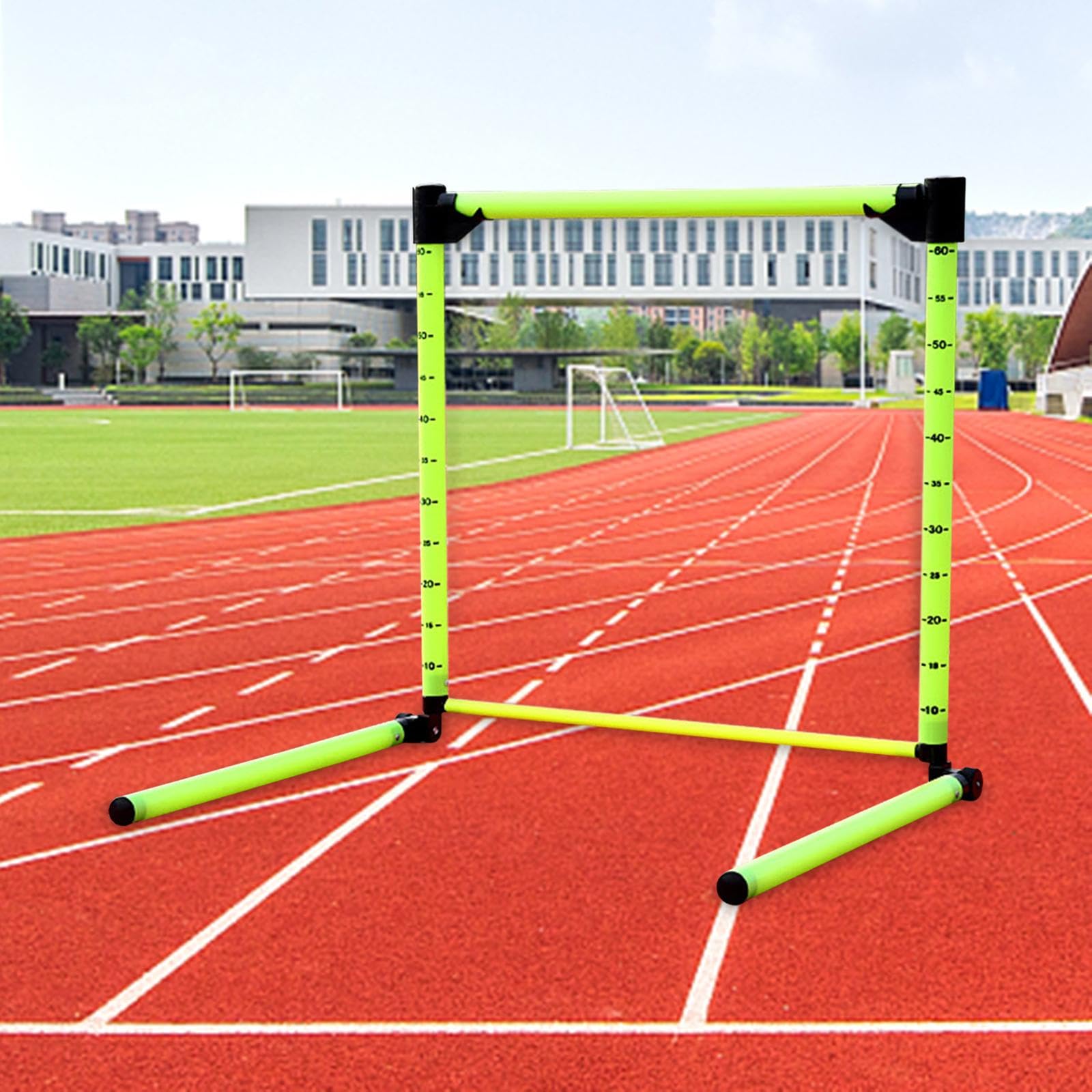 Ostacoli da Allenamento, Agilità di Addestramento di velocità Aids, Set di Barre per Saltare in Altezza Regolabile, Attrezzatura per L'allenamento