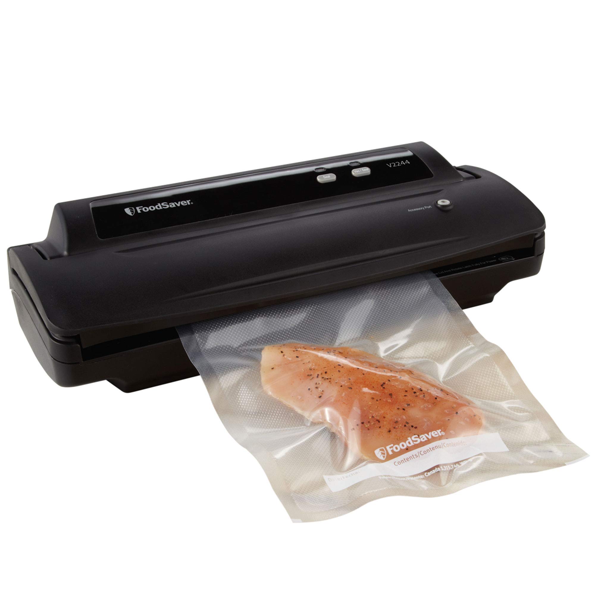 FoodSaver V2244 Système d'étanchéité sous vide Simple Simple noir