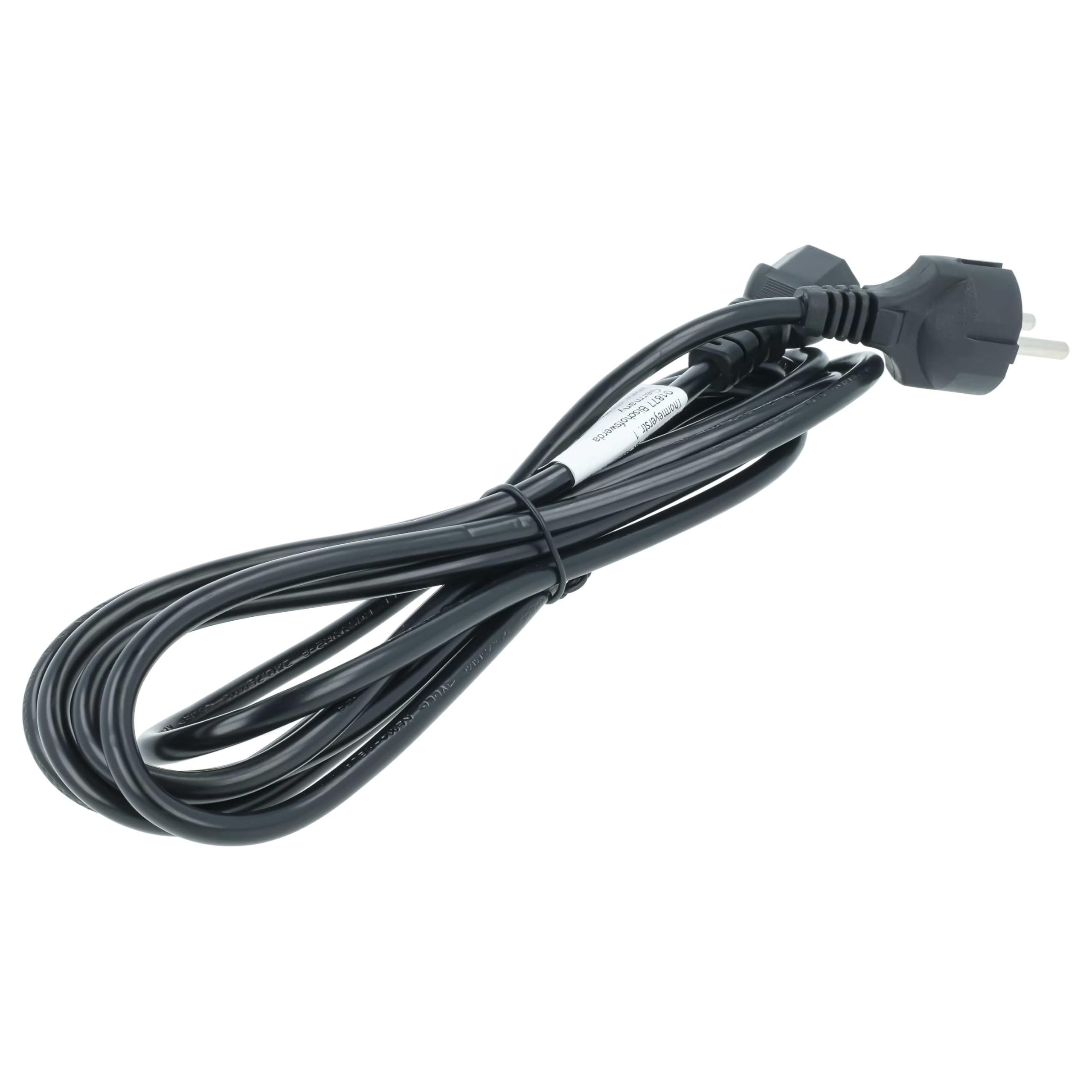 vhbw 10x cavo di alimentazione con spina schuko e connettore C13, da 3 metri compatibile con PC monitor computer stampante ecc.