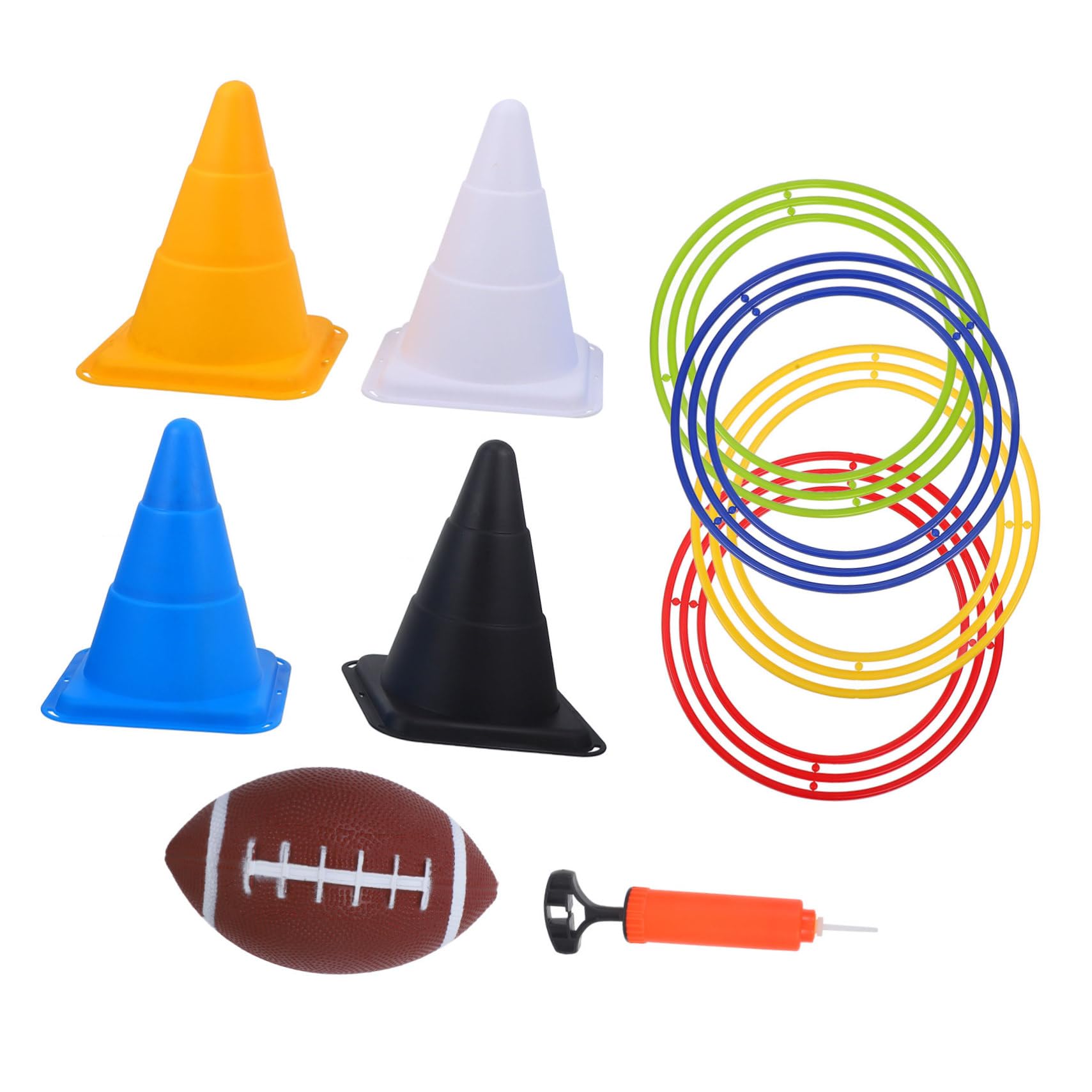 HANABASS 1 Set Toss Ring Game Fun Outdoor Indoor Activity Lightweight Material for Parties Enhances Coordination Interaction