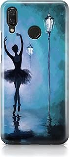 جراب خلفي بطباعة بلارينا لهاتف ريلمي 3 برو من كايس بوكس، بولي كربونات، متعدد الالوان