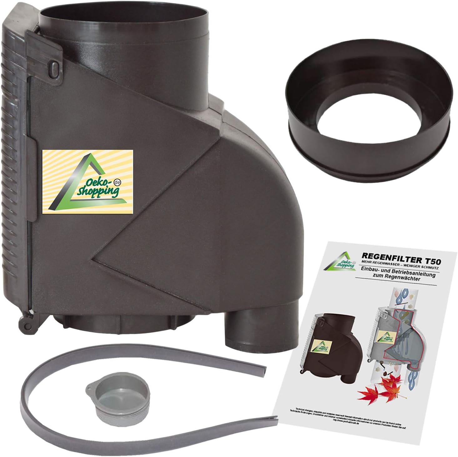Downpipe filter rain collector T50 the rainwater filter for rain