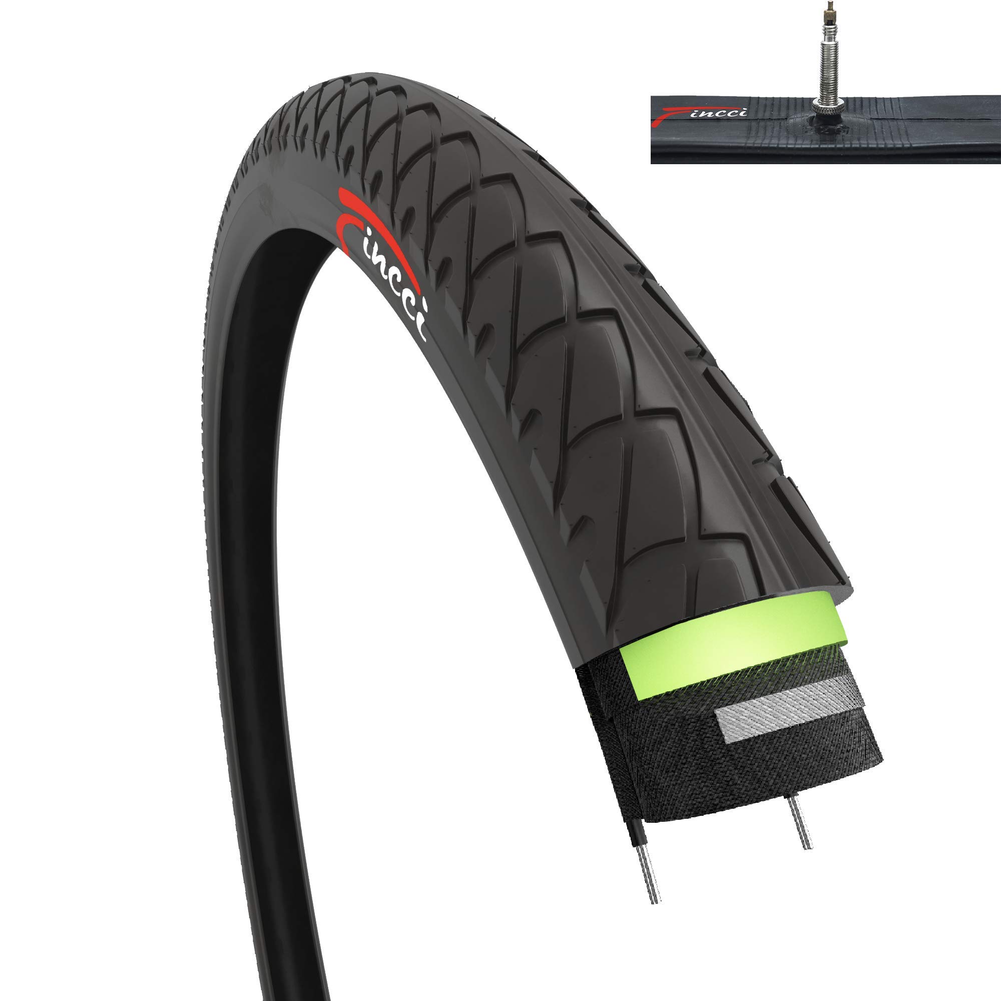 Fincci Set Bike Tyres 26x1.95 50-559 