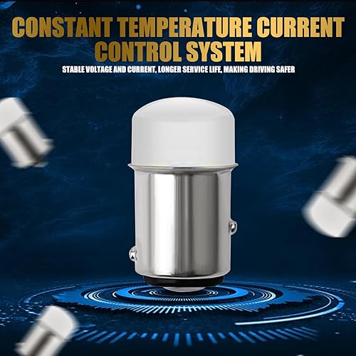 Miniatura 3 de 4 luces LED de freno 1157 para automóvil, 3014-9SMD de alto brillo de doble contacto, bombilla de repuesto de señal de giro de doble contacto, luz