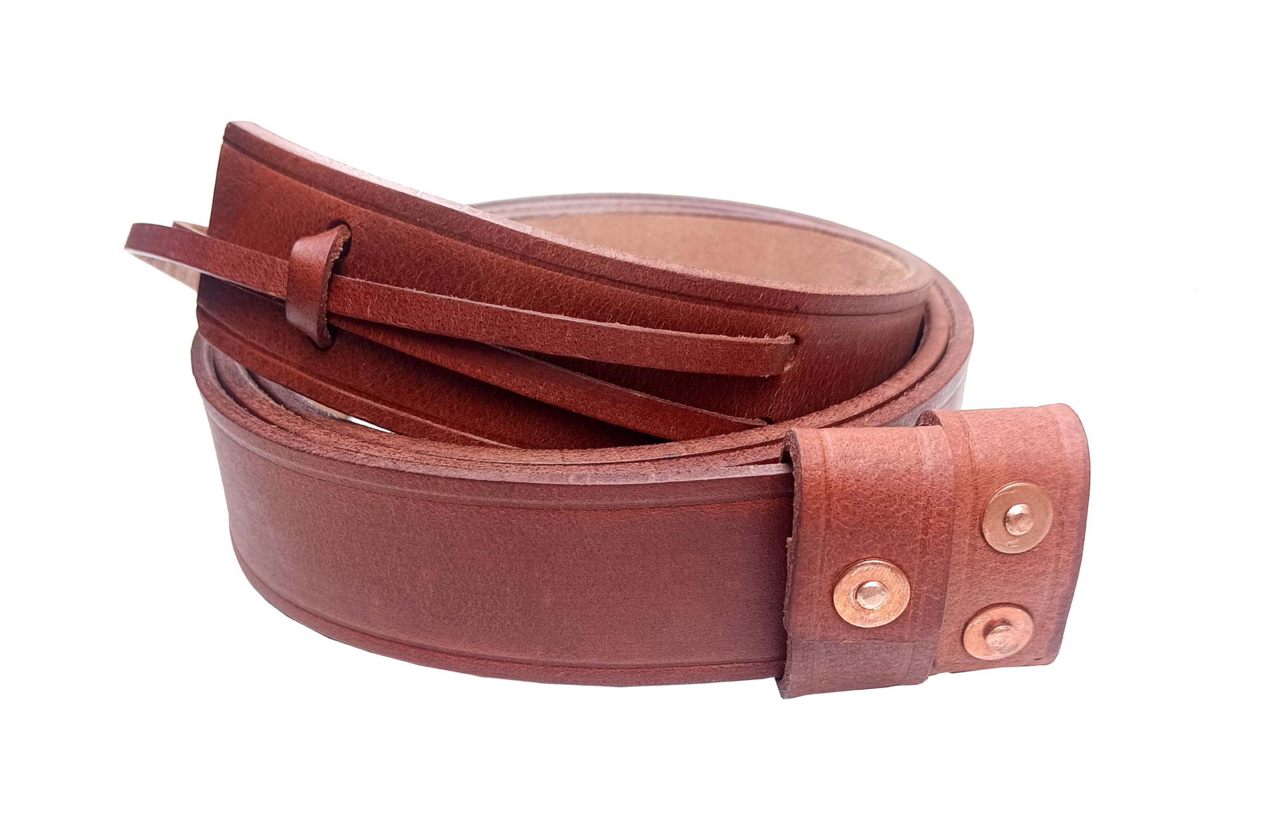 CALYX British WWI & WWII SMLE Enfield Rifle Leather Sling Martini-Henry Leather Rifle Sling (Tan), Standard
