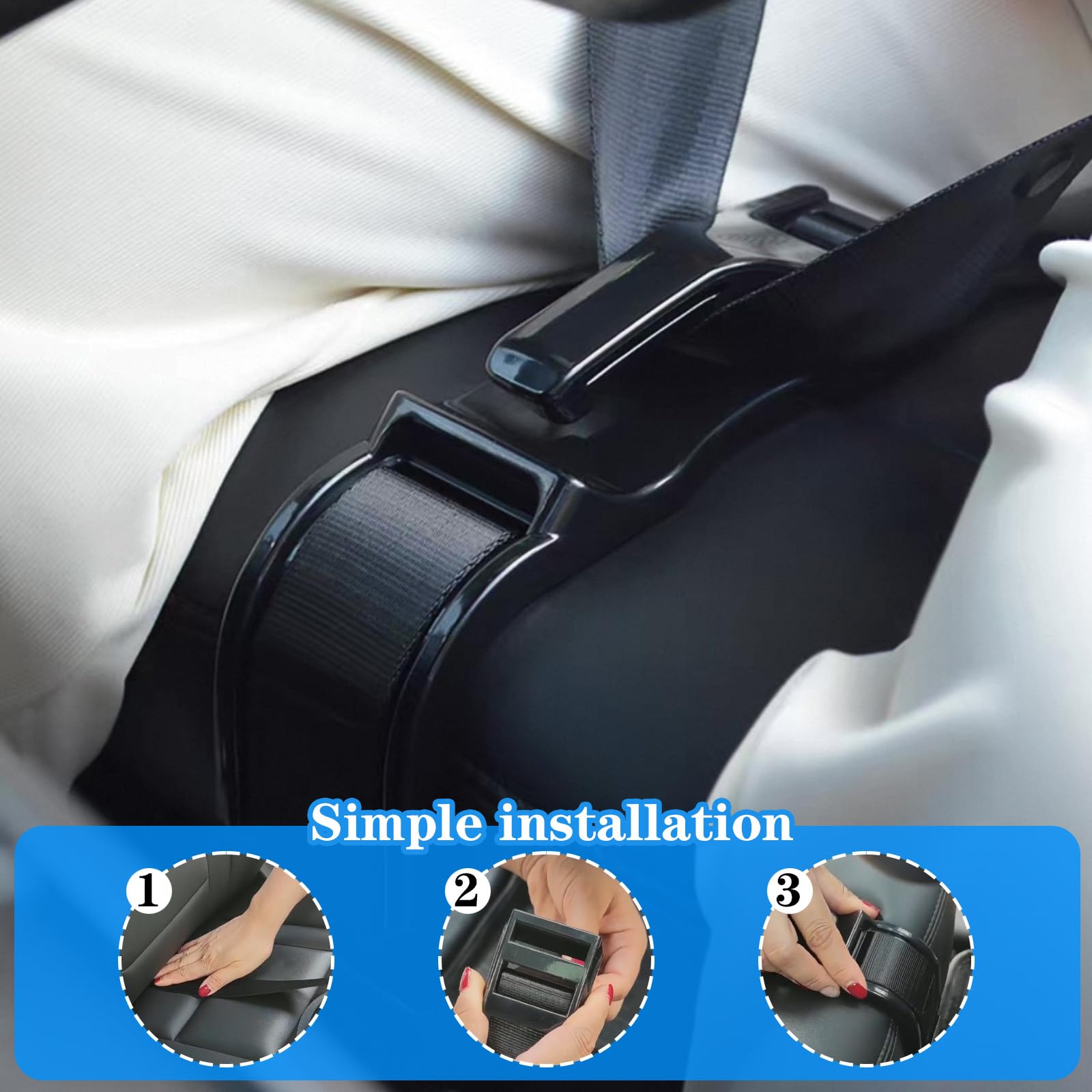 Ceinture Grossesse Universelle Réglable – Protège Le Ventre, Évite La Compression, Confort & Sécurité En Voiture