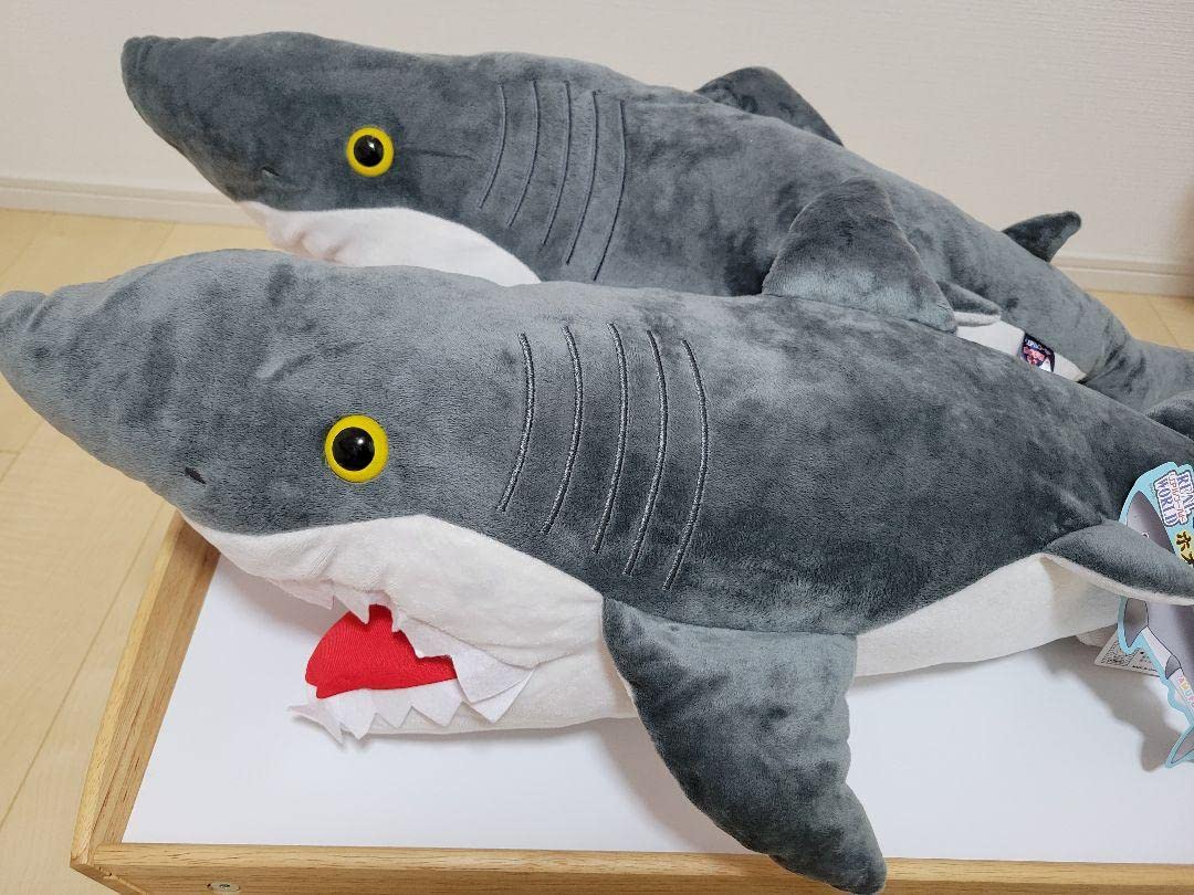 Amazon.co.jp: リアルワールド ホオジロザメ BIG ぬいぐるみ