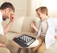 Lexibook Chessman FX Elektronikus Sakk Játék Érintésérzékeny Billentyűzettel, 64 Nehézségi Szinttel, Fény- és Hangeffektusokkal, 7+ Éves Kor 8