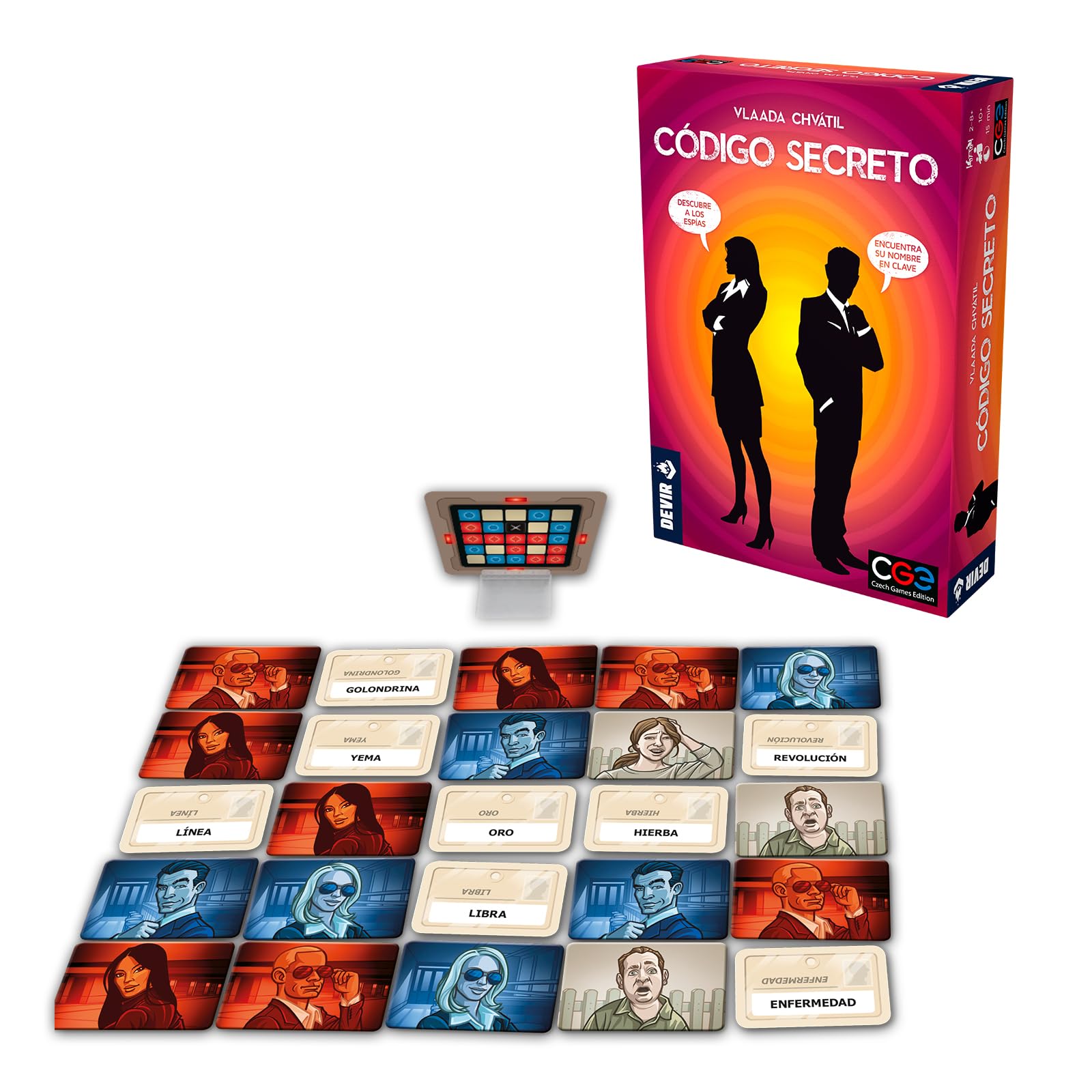 DEVIR – Gioco da tavola “Código secreto”, in Spagnolo