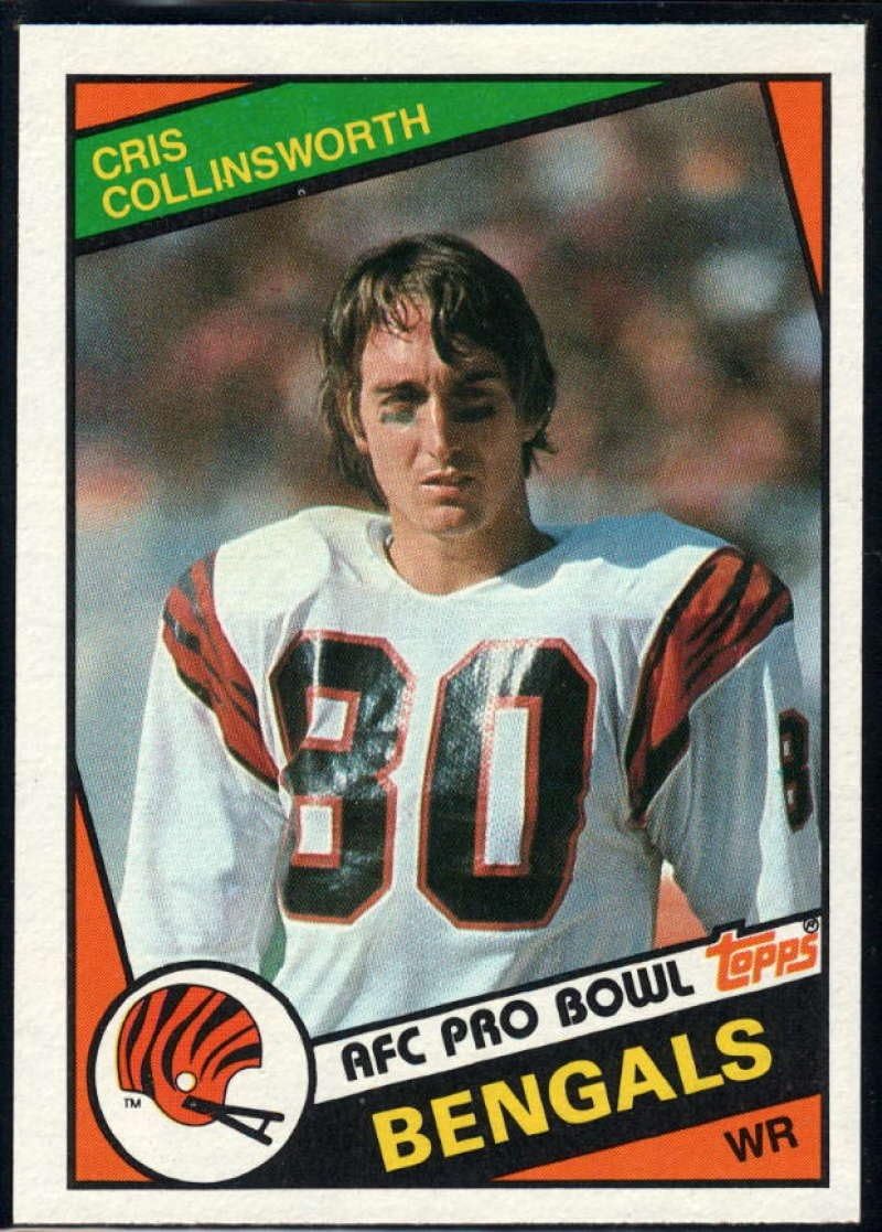 Football NFL 1984 Topps #37 Cris Collinsworth Bengals