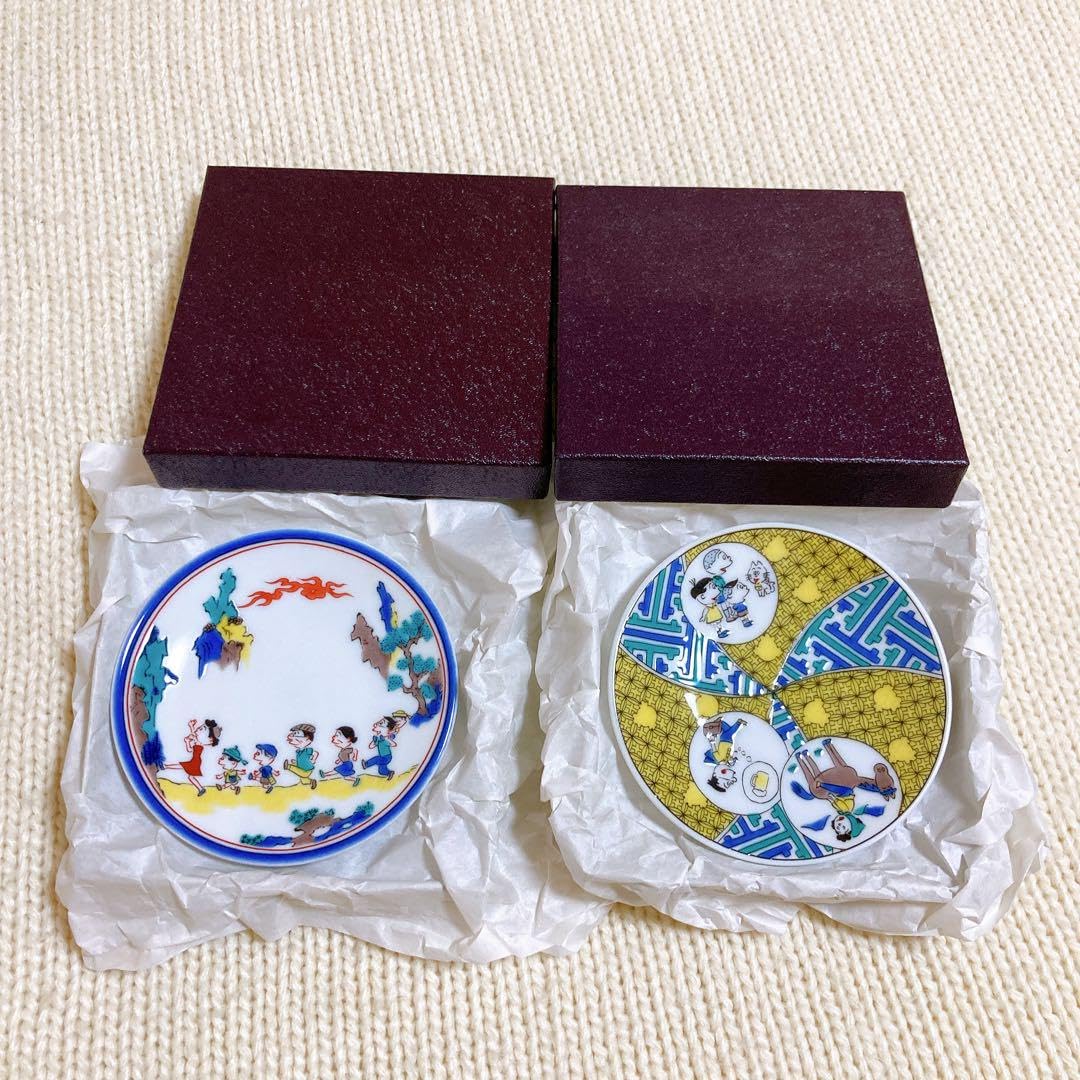 【未使用】長谷川町子美術館　サザエさん　豆皿　13枚セット 未使用】長谷川町子美術館 サザエさん 豆皿 13枚セット - メルカリ