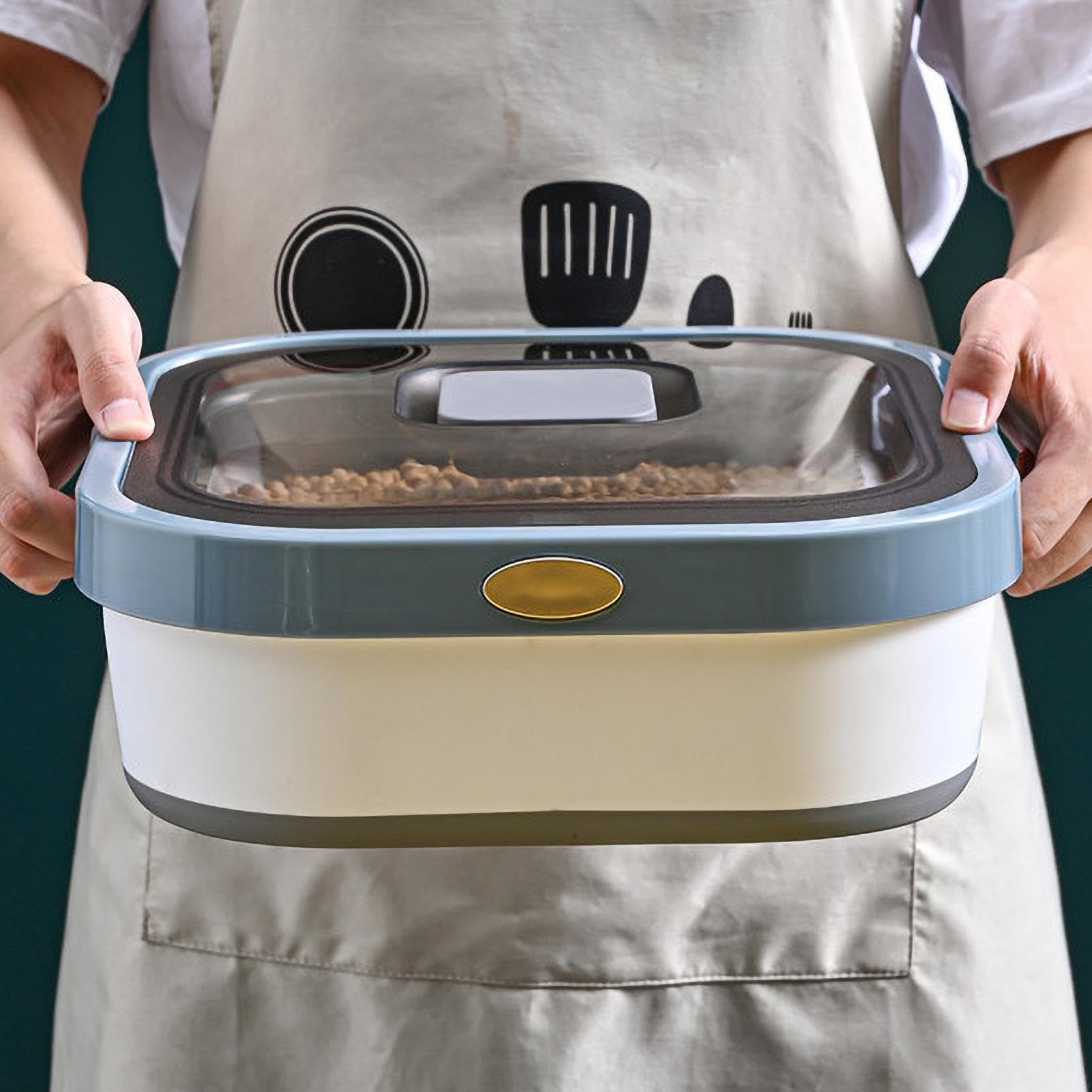 de la tienda de alimentos para perros - Bandeja de comida plegable, contenedor plegable para mascotas | Portacomidas ahorro de espacio para secas para gatos, arroz,
