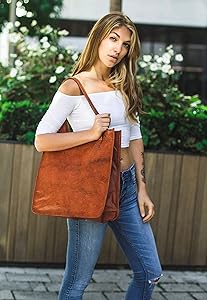 バッグ Vintage leather shoulder bag keiju ours Amazon.com: Leather Vintage Gypsy bag Vintage tote bag