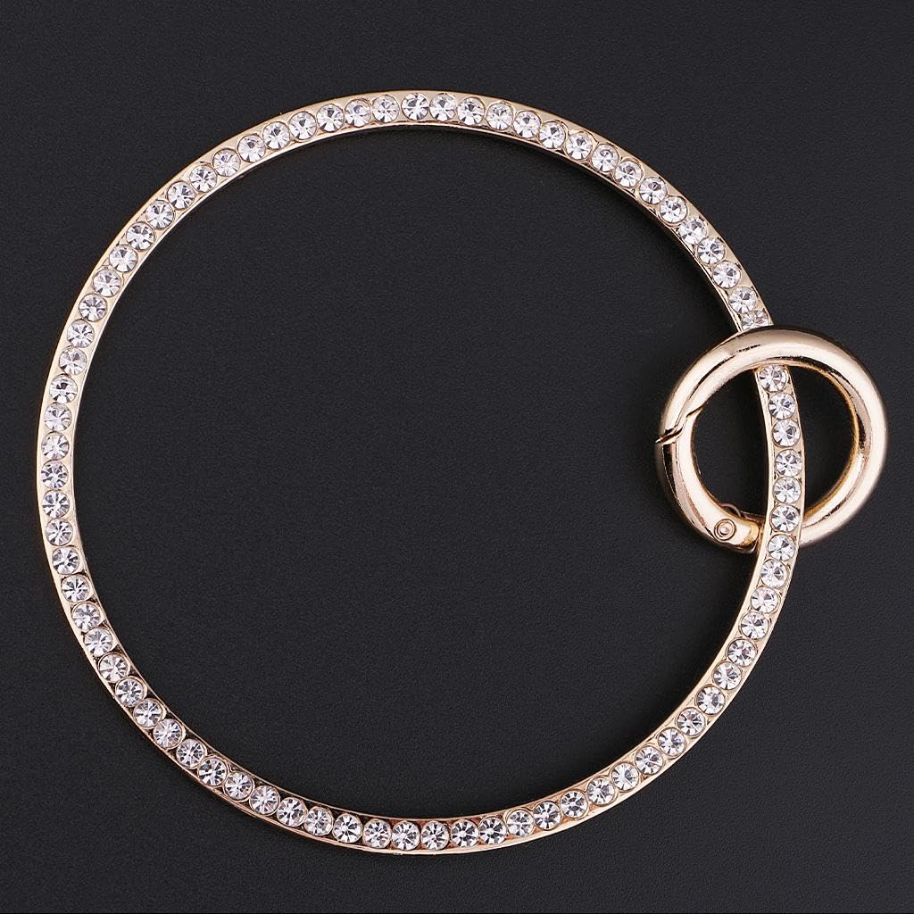 Metal Ring Purse Handles with Spring Gate O-Rings for Handbag Making GoldCrafts|Sewing|Foundations & Undergarments|Purse Handles, Frames & Feet-image-15