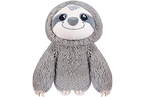 SUZZIPAD Heated Animal, Sloth Plush Warmer