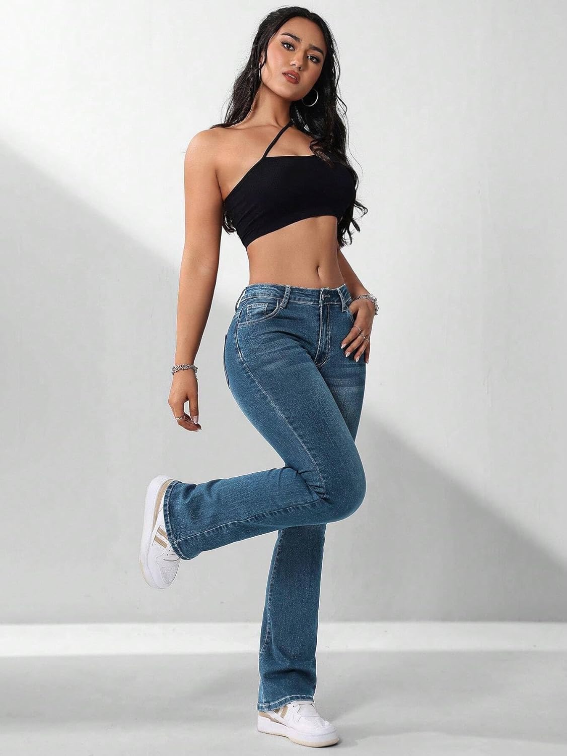 Women's Classic Jean Casual Jeans with Pockets