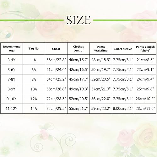 Miniatura 6 de TFJH E Traje de baño para niñas UPF 50+ UV traje de baño de dos piezas Sunsuit 2-6 años