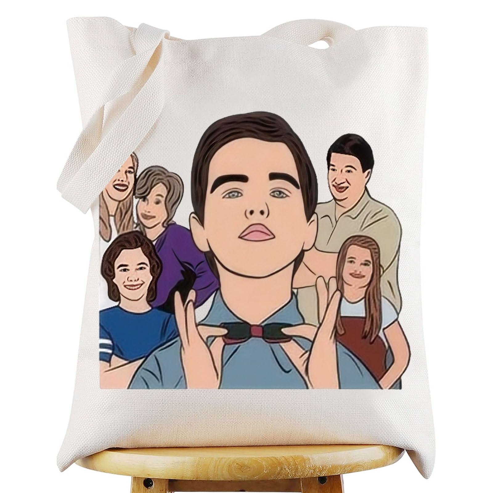 WZMPA George Sr. Tote Bag TV Show Fans Gift Billy Sparks Reusable Grocery Bag TV Serial Merchandise