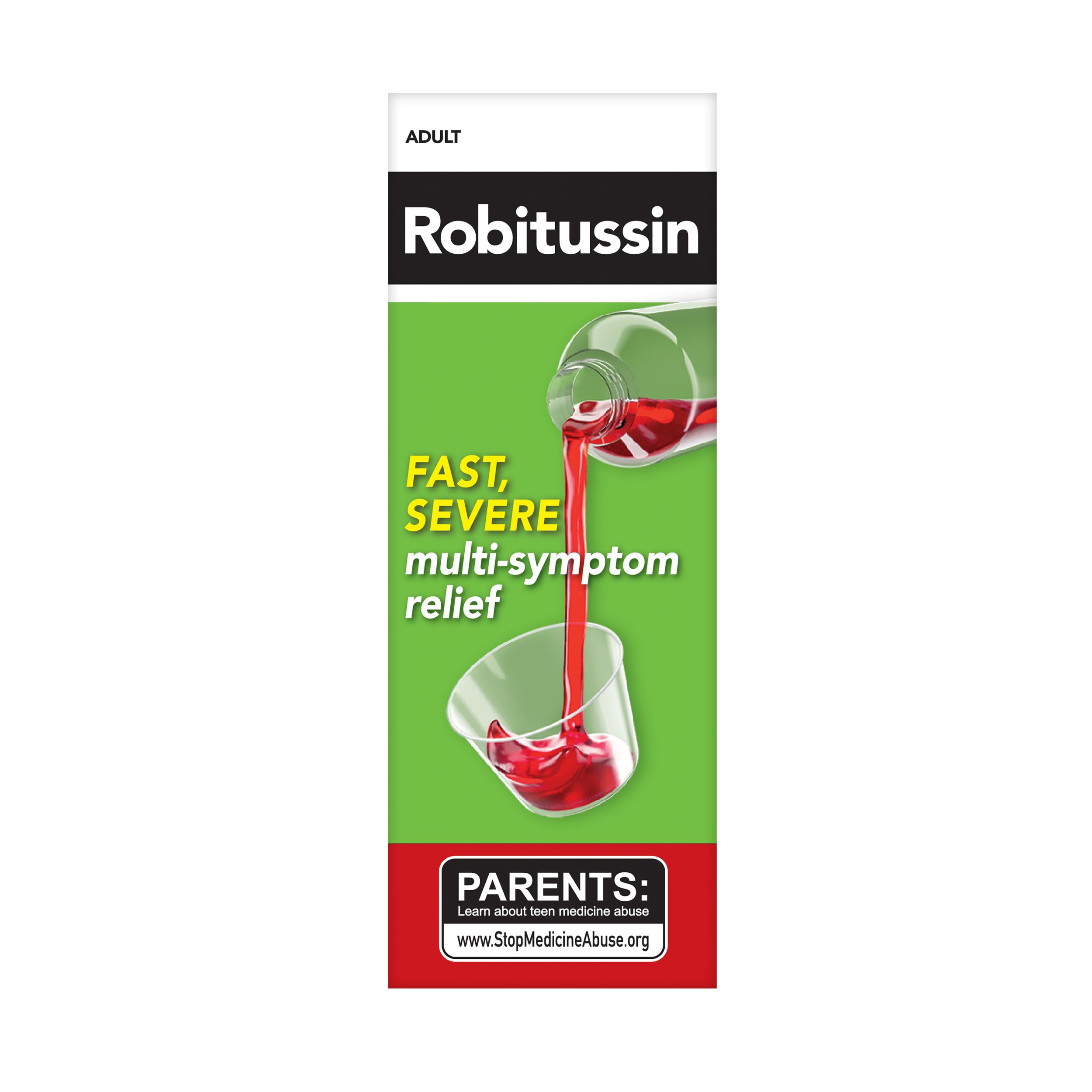 Robitussin CF Maximum Strength, Adult Formula, 8 fl oz — Amazon image 12