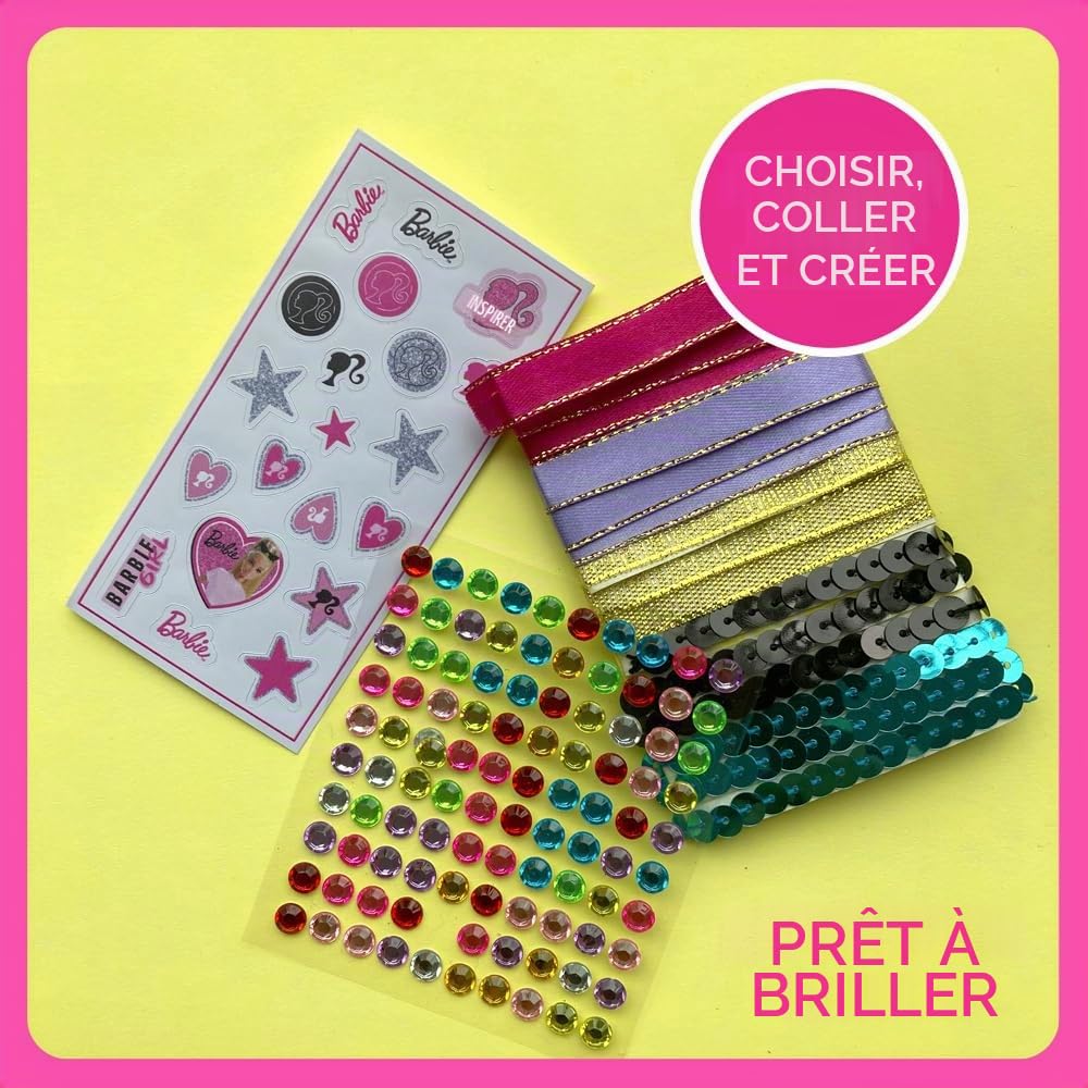Barbie DIY Fashion Designer Set – Create Your Own Look | Creative Toy Kit