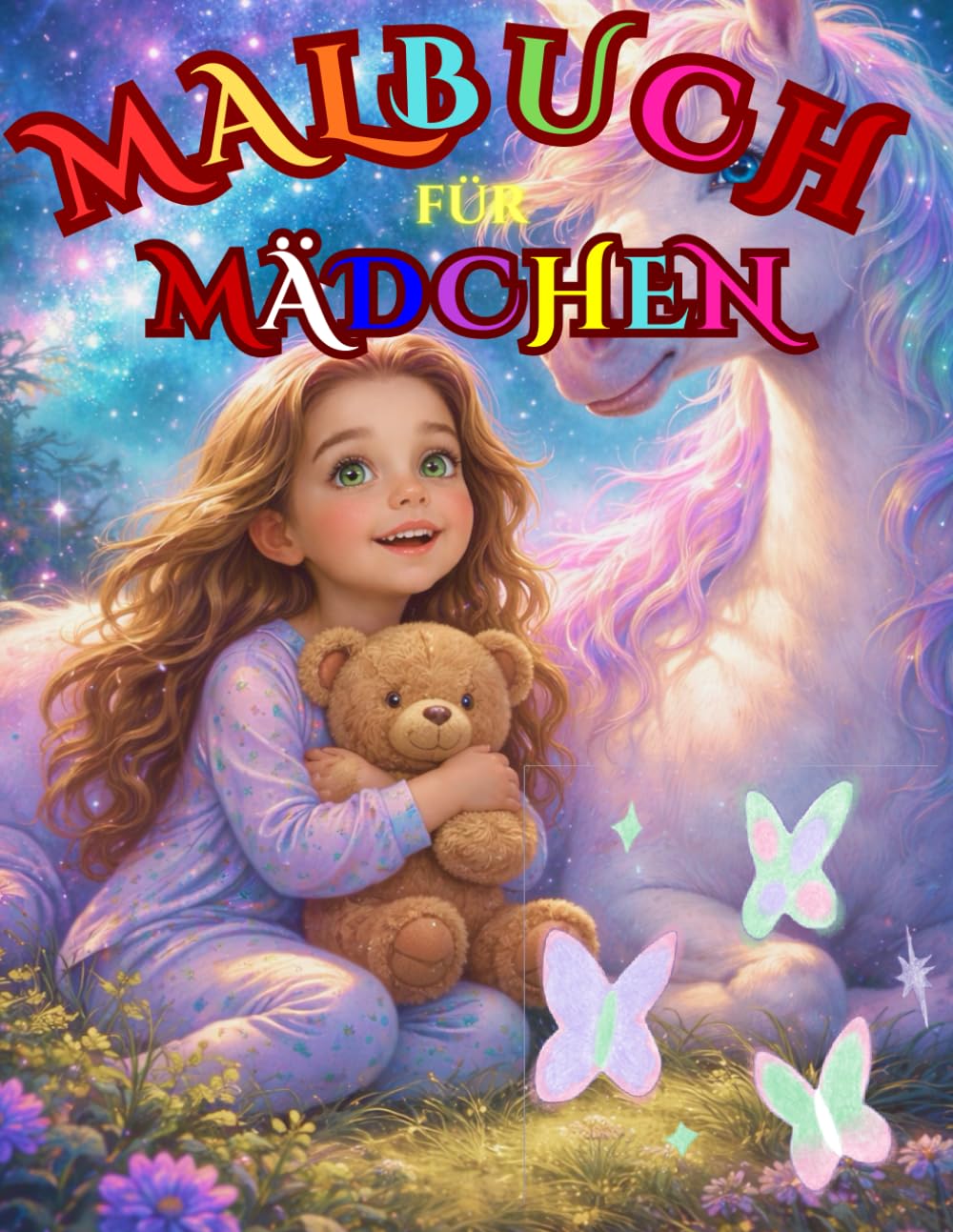 Malbuch für Mädchen: „Das perfekte Malbuch-Geschenk für Mädchen von 6–8 Jahren“