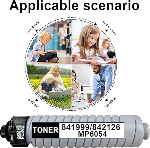 Miniatura 5 de Negro, 1 paquete MP6054 Compatible 841999842126 Cartucho de tóner de repuesto para Ricoh MP 4054SP MP 5054SP MP 6054SP Impresora de tóner vendida