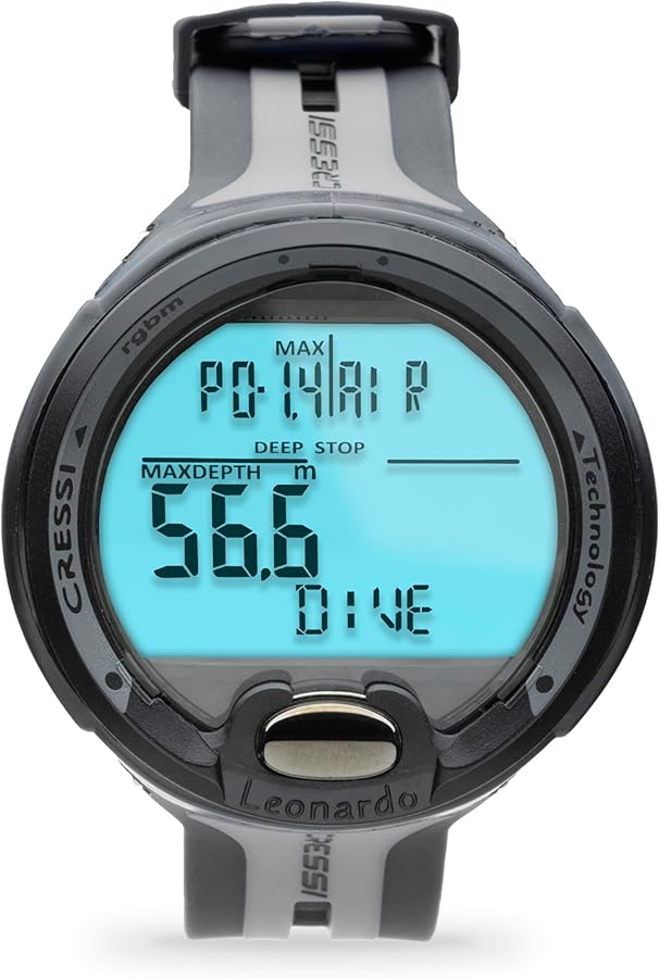 Amazon | CRESSI Leonardo Diving Computer Black/Grey | クレッシー