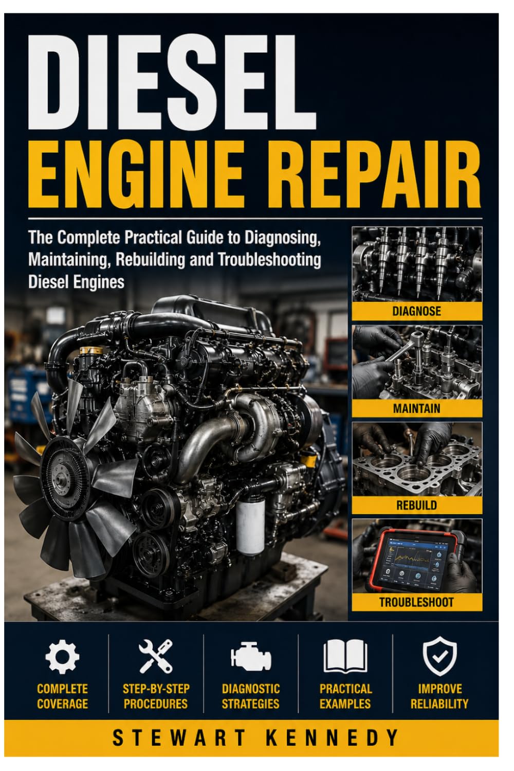 Diesel Engine Repair: The Complete Practical Guide to Diagnosing, Maintaining, Rebuilding and Troubleshooting Diesel Engines (Essential Guides to ... and Essential Skills for Everyday Makers)