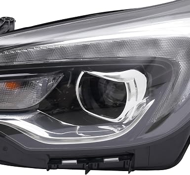 Headlamp Assembly fit for Buick Envision 2016-2018, Halogen Headlamp Headlight w/LED DRL (Left)