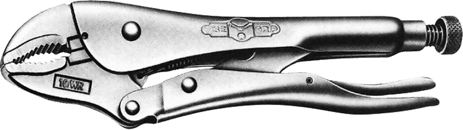 Irwin Vise Grip 0702L3 7" Curved Jaw Locking Pliers With Wire Cutter