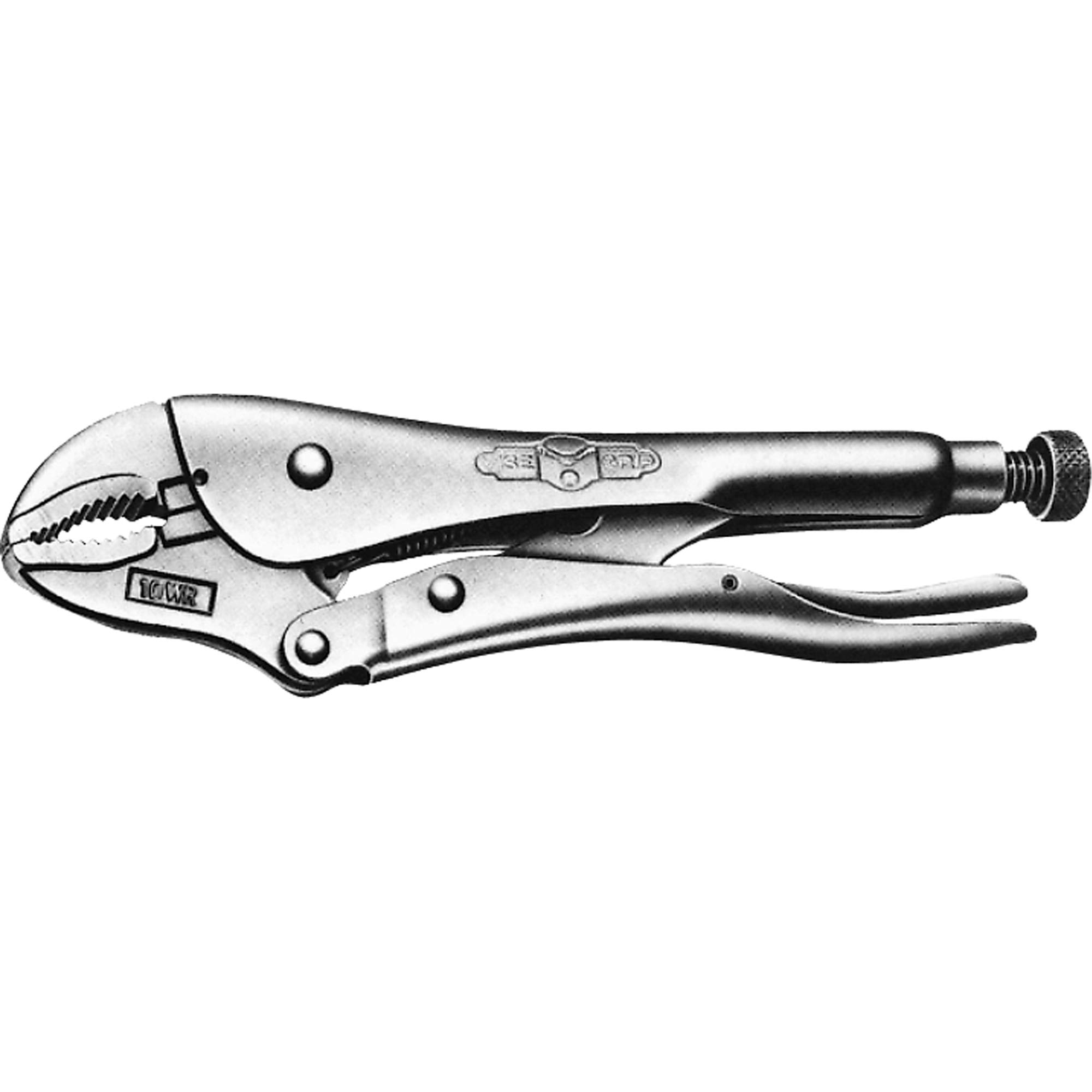 Irwin Vise Grip 0702L3 - Alicates de bloqueo de mandíbula curvada con cortador de alambre (17,8 cm)