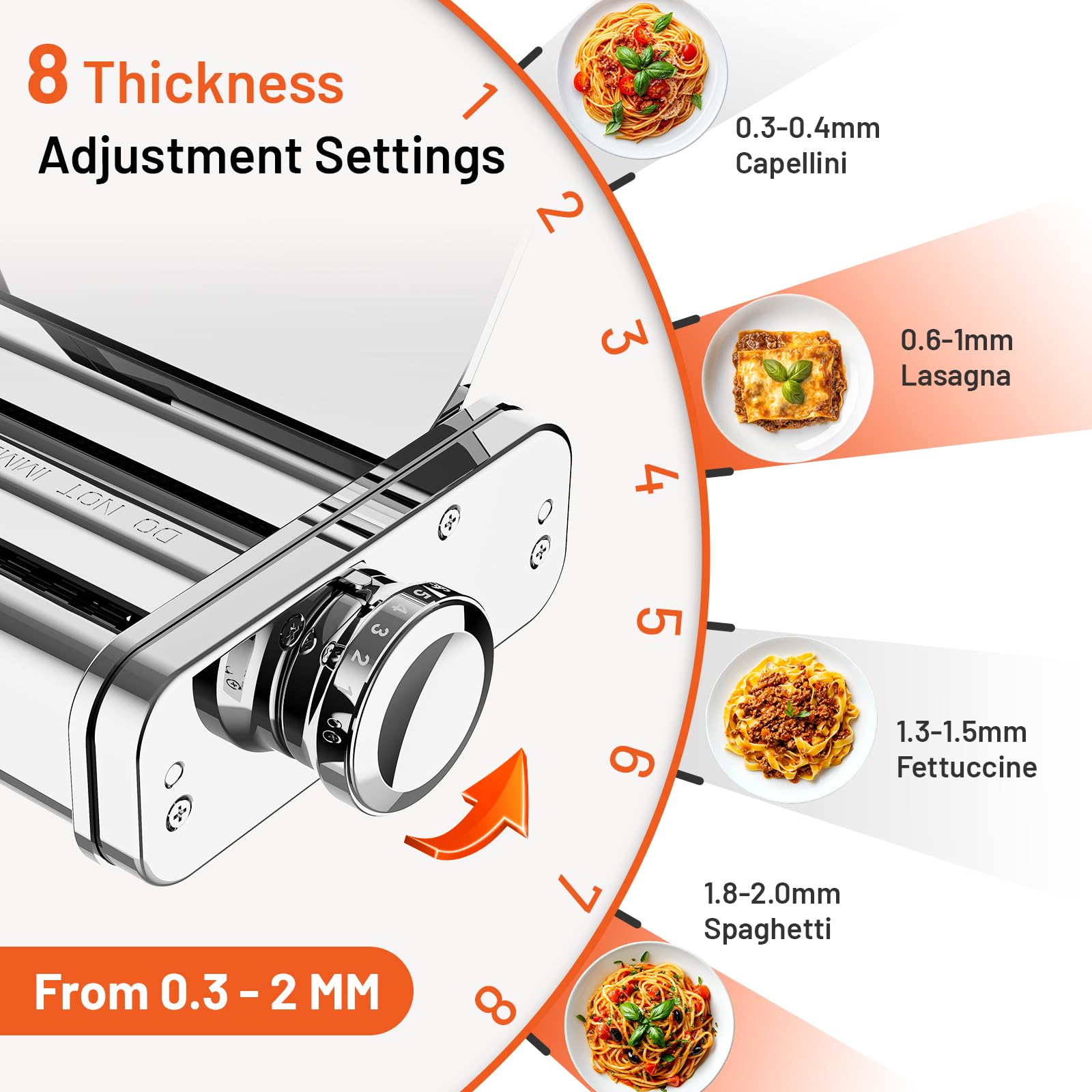 Accesorio de pasta 3 en 1 para batidora Kitchenaid