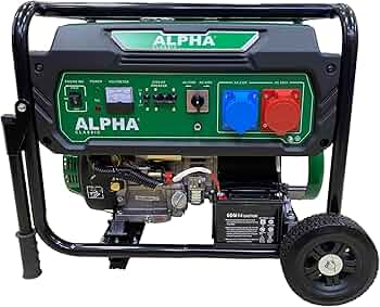 ALPHA CLASSIC A13000-10000W SINGLE & 3 PHASE CONVERTABLE SELF START GENERATOR|HOME & COMMERCIAL USE|INDUSTRIAL USE|PETROL GENERATOR| HEAVY DUTY|1 YEAR...