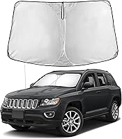 Vista 198 de EcoNour Parasol para Subaru Crosstrek 2013-2015 2016 2017, visera solar para parabrisas delantero y ventana, bloqueador de calor UV y protector