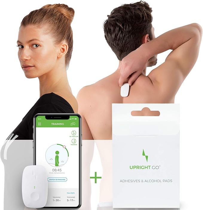 Upright GO + Adhesives Posture Trainer and Corrector for