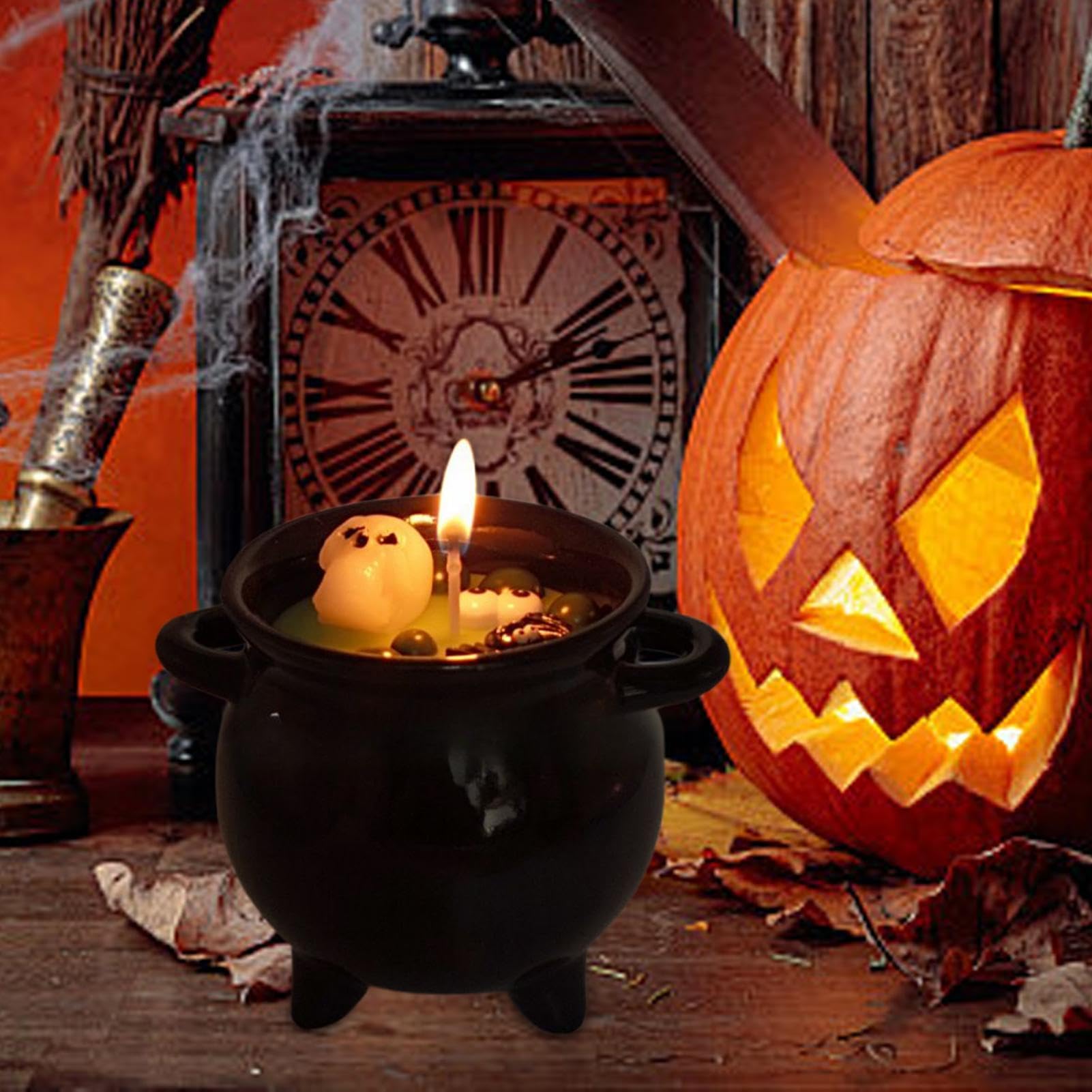 Duftkerzen Halloween Diffusor für ätherische Öle im Bubble Pot