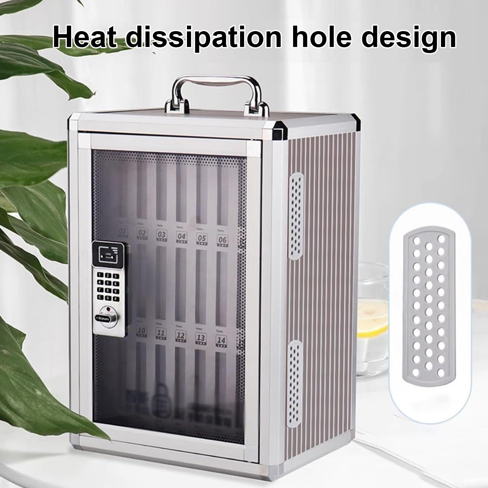 Supporto da parete per telefono cellulare per aule e scuoleOrganizer per esami 39,3 x 21 x 63,3 cm, ideale per studenti e insegnanti, design durevole e salvaspazio