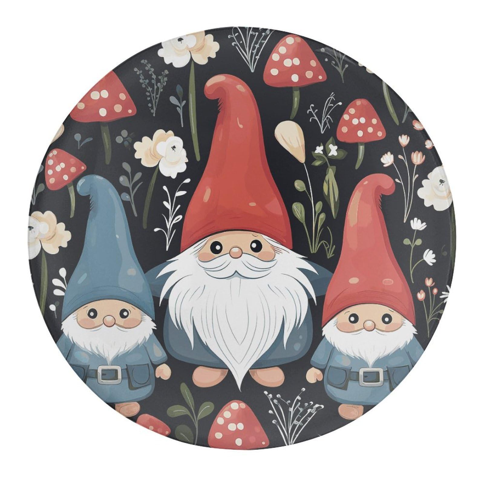 Fekiloot Style Cute Gnomes Refrigerator Magnet Fridge Magnet4 Pcs