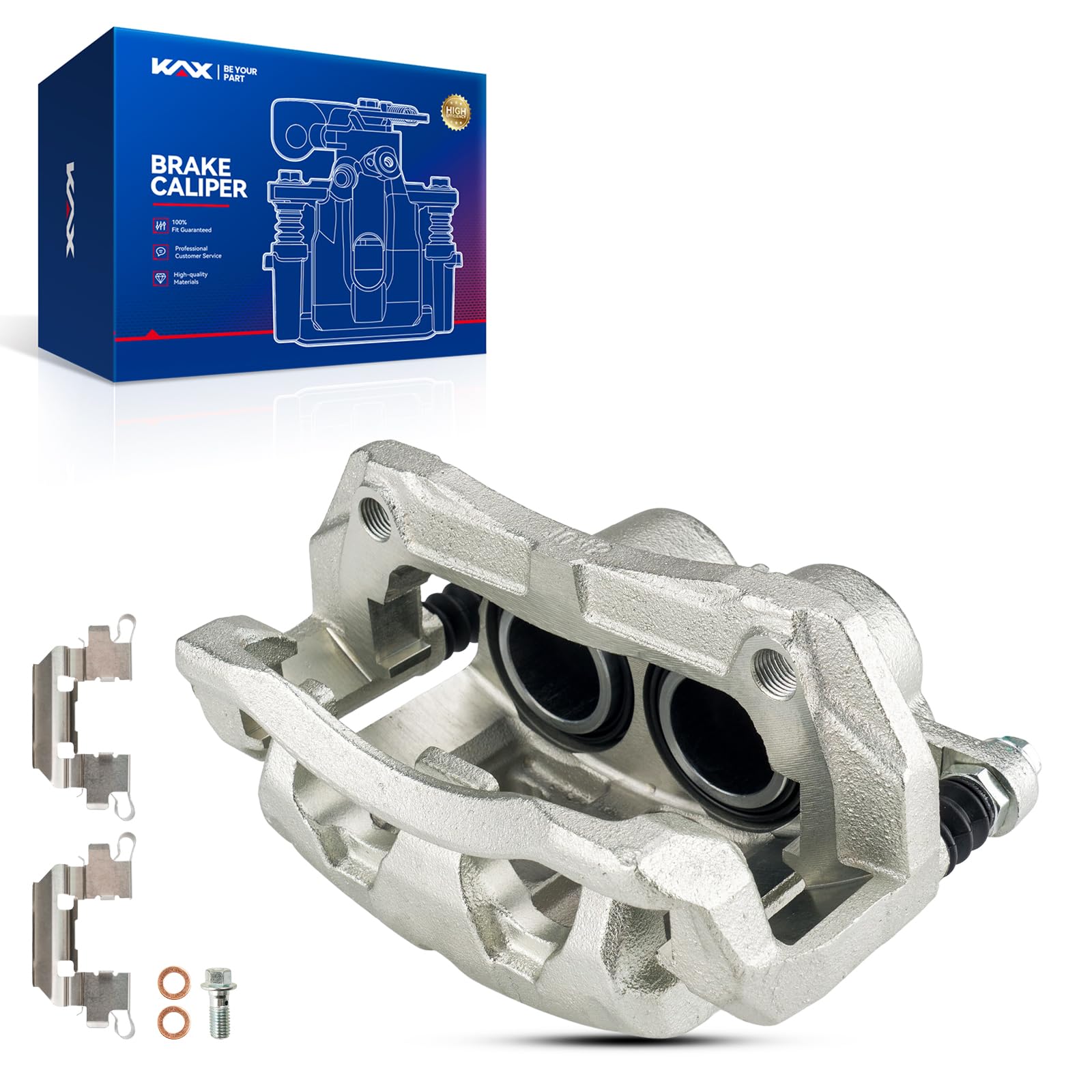 KAX Front Left Brake Caliper for 2007-2016 CR-V