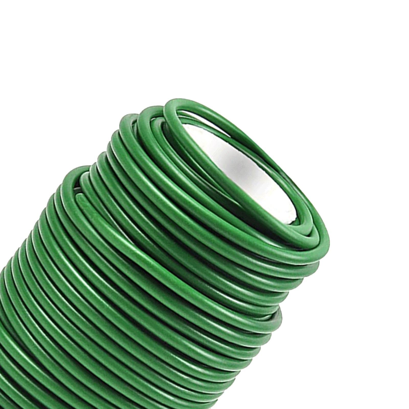 2 set da 20 m di cavo intrecciato per giardinaggio, piante, cortile, resistente alle intemperie