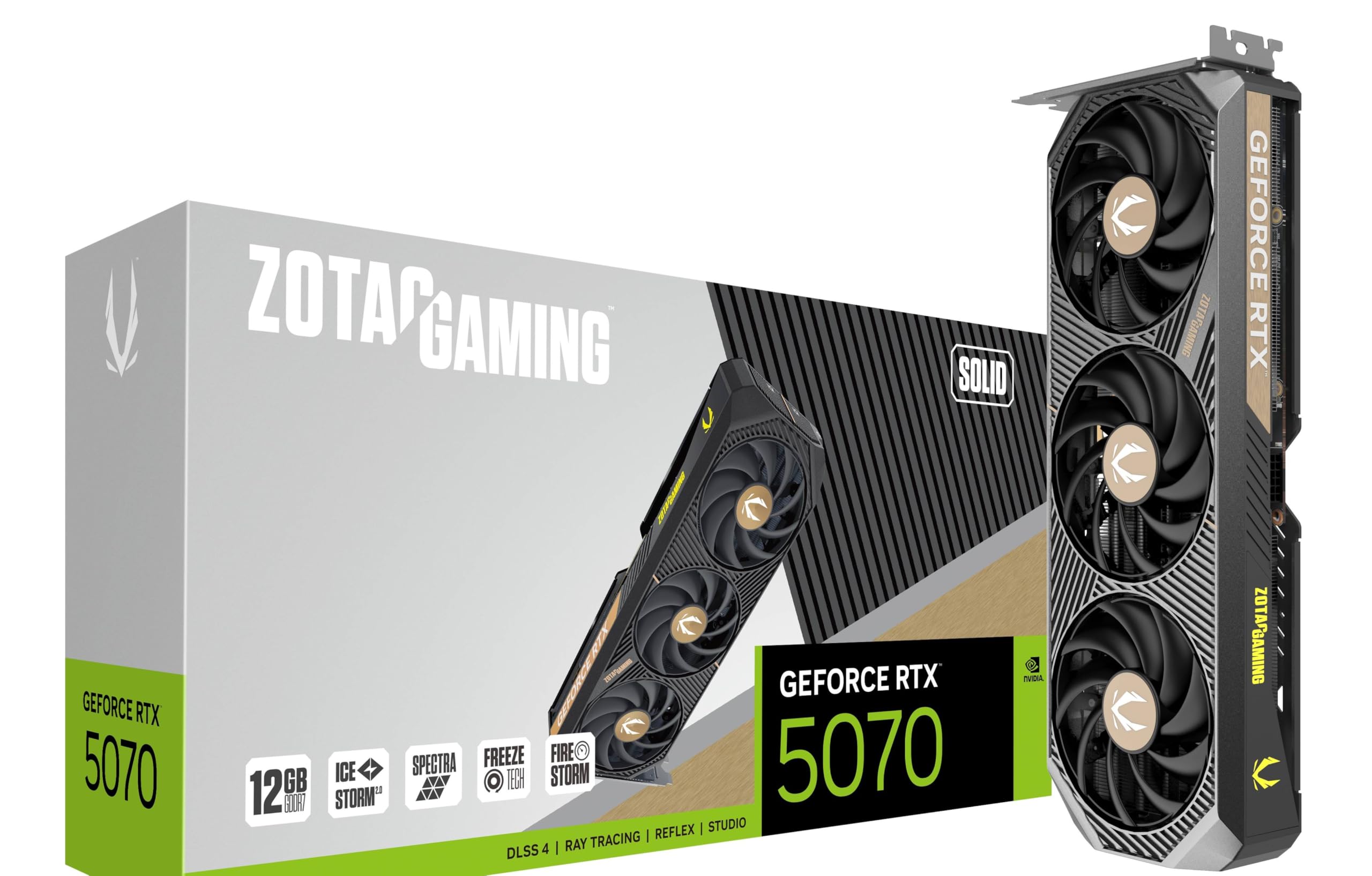 Amazon.in: Buy ZOTAC Gaming Geforce RTX 5070 Solid Graphics Card