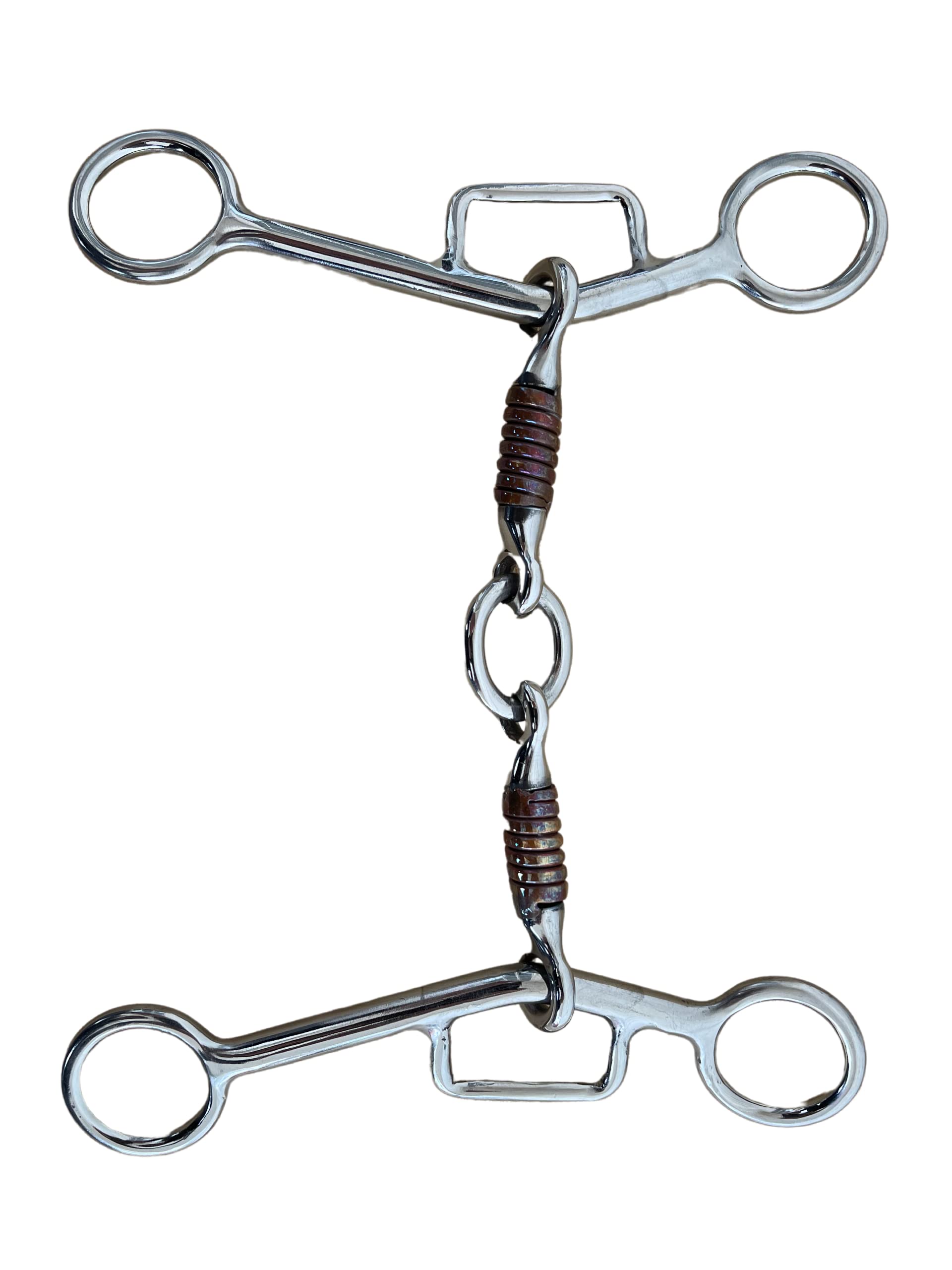 Western Style Cooper Springs Stainless Steel Horse Bit