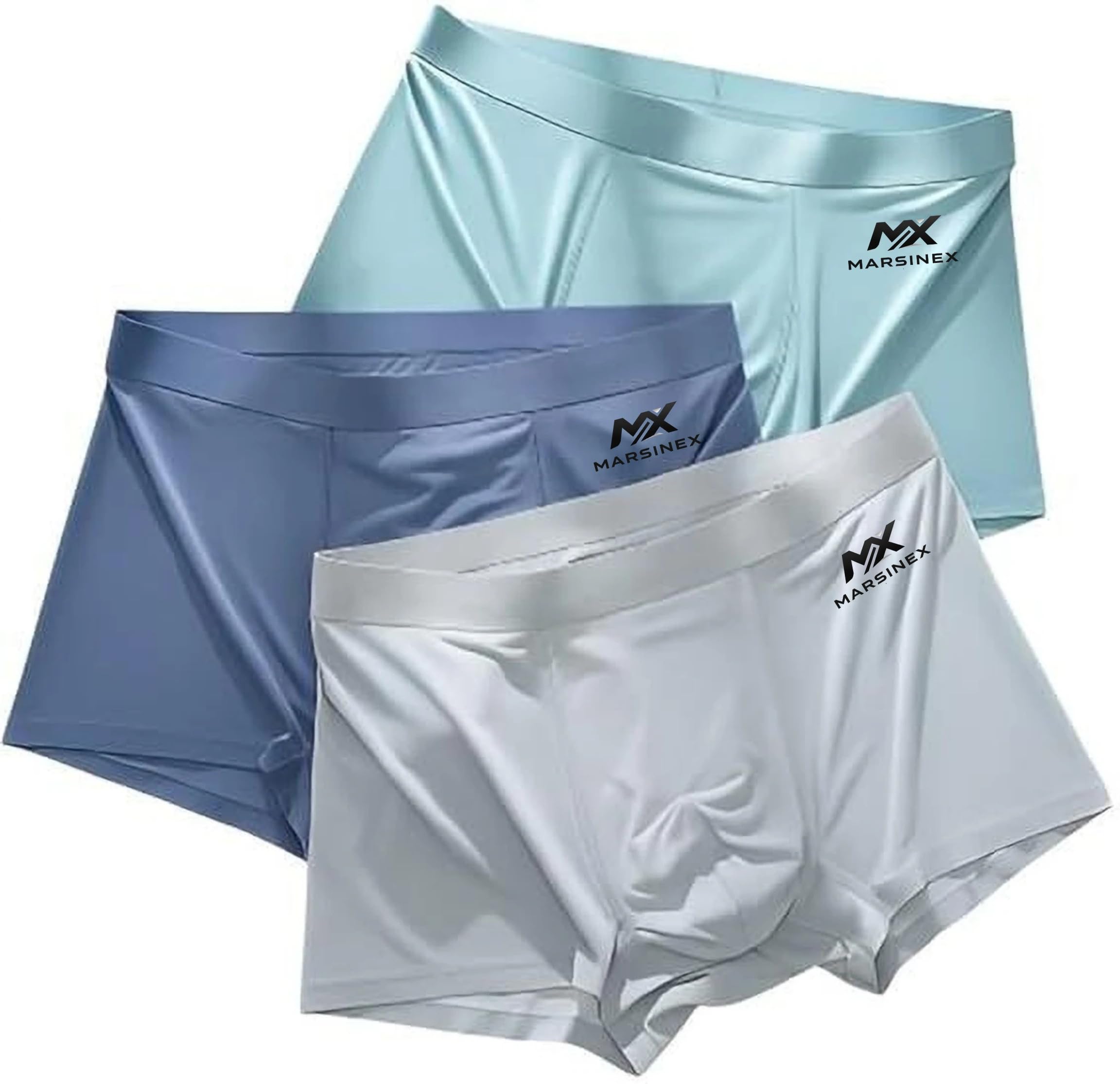 marsinex MaxComfort Men’s Active Trunks | Smooth Stretch Boxer Briefs | Premium Innerwear Combo Pack-picture-17