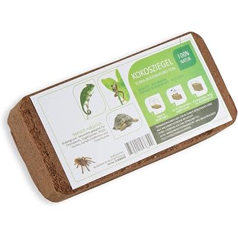 Coir Substrate Terrarium   8 Litre Humus Brick Standard