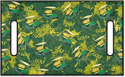Miniatura 23 de UNICEU Carro de golf Essentials, cubierta de asiento de tarjeta de golf ligera manta de golf portátil Goft accesorios Club Car Seat Covers
